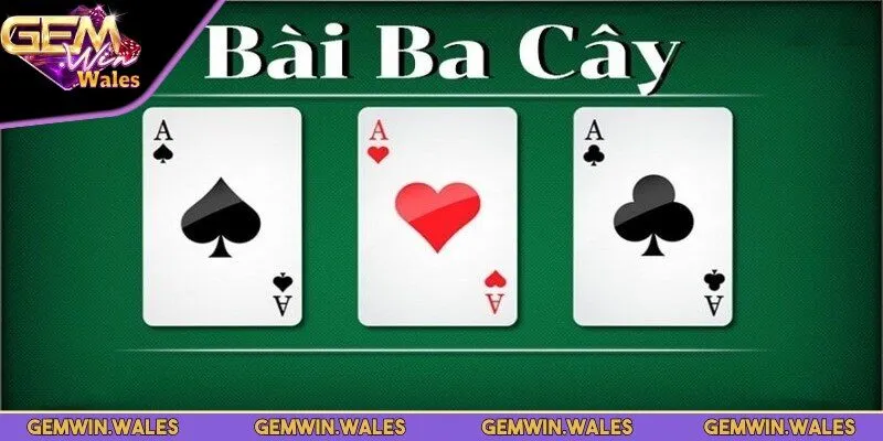 Bài ba cây là một siêu phẩm giải trí kiếm tiền dân gian hấp dẫn